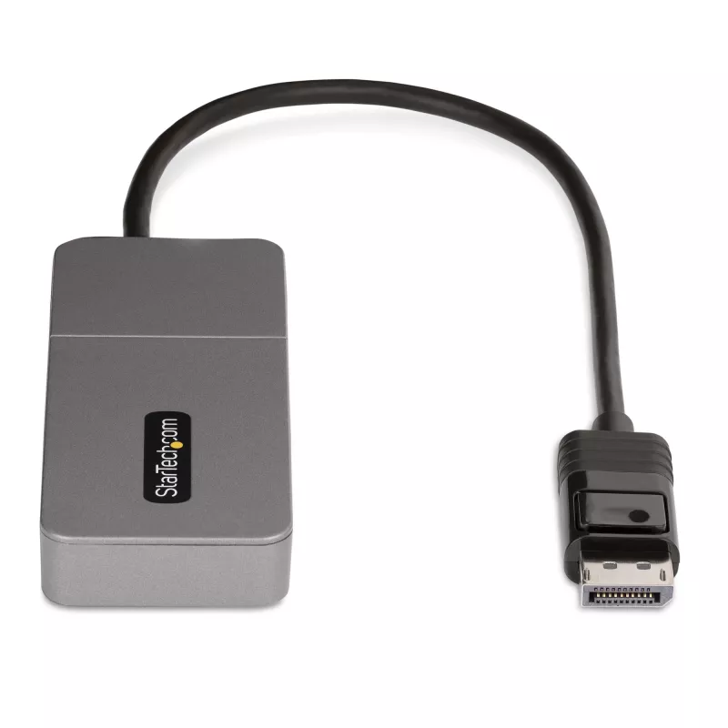 StarTech.com 3-Port MST Hub - DisplayPort auf 3x HDMI, Triple 4K 60Hz Monitore, DP 1.4 Multi-Monitor Video Adapter, 30cm integriertes Kabel, USB-betrieben, nur Windows