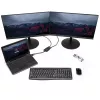 StarTech.com 2-Port Multi Monitor Adapter - Mini DisplayPort auf 2x DisplayPort MST Hub - Dual 4K 30Hz - Videosplitter für erweiterten Desktop-Modus nur auf Windows-PCs - mDP 1.2 auf 2x DP