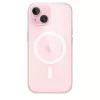 Schutzhülle für iPhone 15 von Apple, MagSafe, Transparent, PC, für 6,1 Zoll