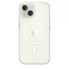 Schutzhülle für iPhone 15 von Apple, MagSafe, Transparent, PC, für 6,1 Zoll