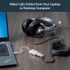 StarTech.com Weißer Headset-Adapter für Headsets mit separaten Kopfhörer-/Mikrofonsteckern – 3,5 mm 4-polig auf 2x 3-polig 3,5 mm M/F