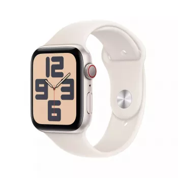 Smartwatch Apple Watch SE GPS + Cellular 44mm Starlight Aluminium Gehäuse Beige