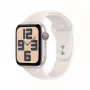 Smartwatch Apple Watch SE GPS + Cellular 44mm Starlight Aluminium Gehäuse Beige