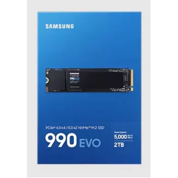 SSD-Laufwerk Samsung 990 EVO 2000 GB M.2 2280 NVMe MZ-V9E2T0BW
