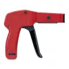 StarTech.com Nylon-Kabelbinderpistole, Kabelbinder-Installations- und Schneidwerkzeug, Kabelbinder-Spann-/Festziehwerkzeug, funktioniert mit Nylon-Kabelbindern 2,4 mm bis 4,8 mm, TAA-konform