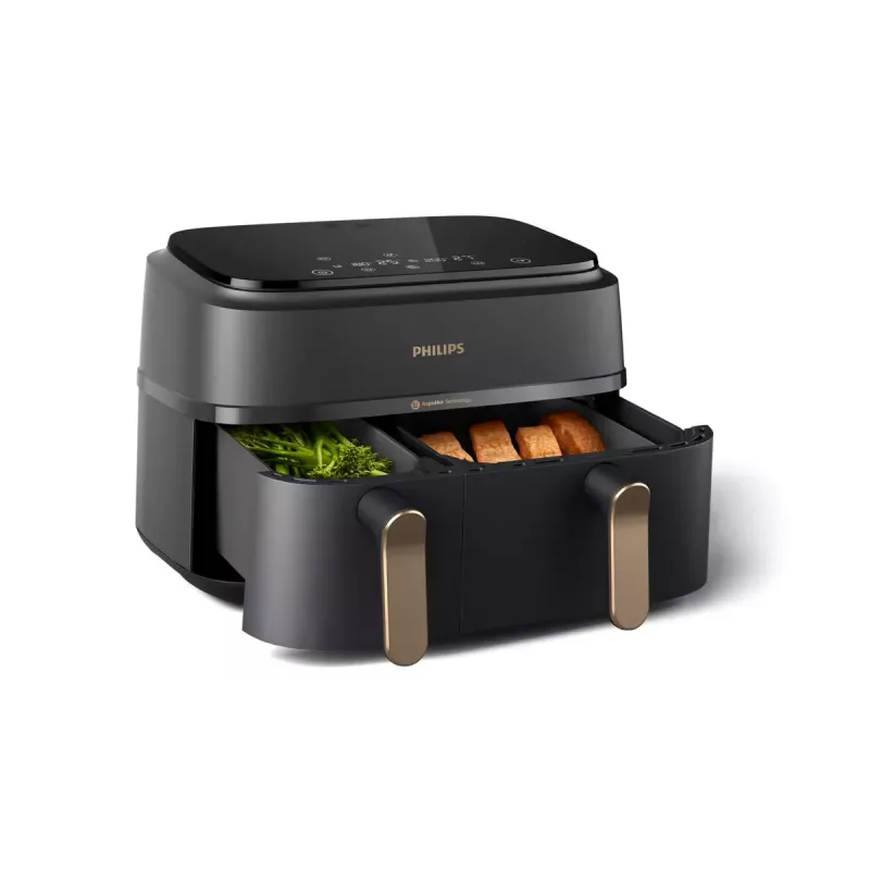 Heißluftfritteuse Philips 3000 Serie NA352/04 9L 2750W Doppelkorb