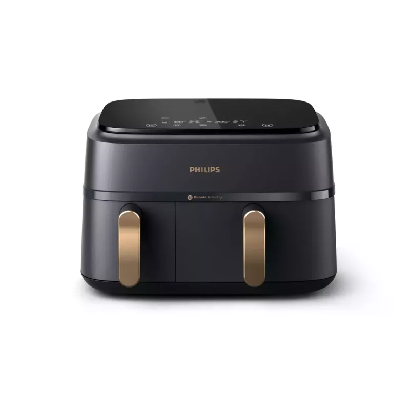 Heißluftfritteuse Philips 3000 Serie NA352/04 9L 2750W Doppelkorb