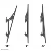 Neomounts NMPRO-WMB3 Menuboard-Wandhalterung 32-55 Zoll - neigbar