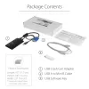 StarTech.com USB Crash Cart Adapter mit Dateiübertragung & Videoaufnahme