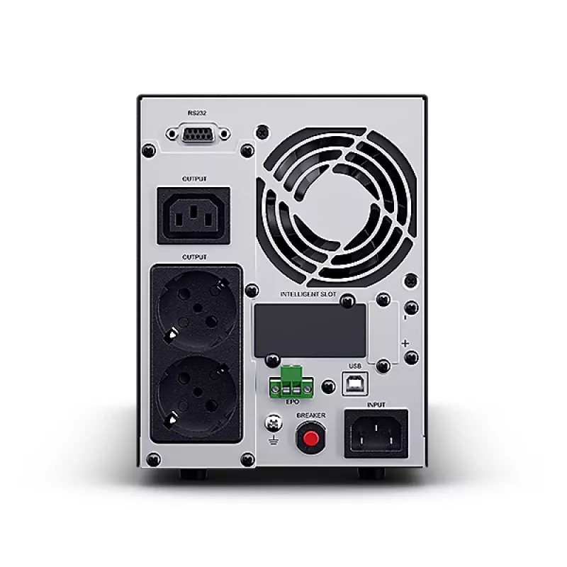 Unterbrechungsfreie Stromversorgung CYBERPOWER OLS1000EA, Online-Doppelwandlung, 1 kVA/900 W, 3× IEC C13-Ausgänge, reiner Sinus, LCD, Tower