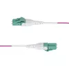 StarTech.com 7m (23ft) LC auf LC (UPC) OM4 Multimode Glasfaserkabel, Erika Violet, 50/125µm, 40G/100G, LOMMF/VCSEL, Uniboot Glasfaser-Patchkabel, OFNR Riser-Rating