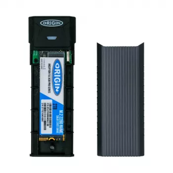 Origin Storage Origin Inception Externe SSD 256 GB NVMe M.2 3D TLC 80 mm mit C-C- & C-A-Kabel