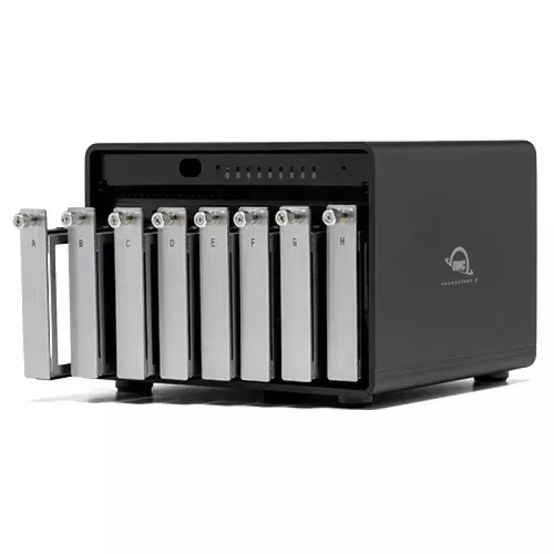 OWC ThunderBay 8 0 TB Tower Schwarz