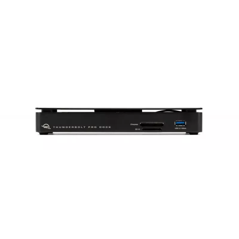 OWC Thunderbolt Pro Dock Kabelgebunden Thunderbolt 3 Schwarz 85W Stromversorgung 40 Gbit/s
