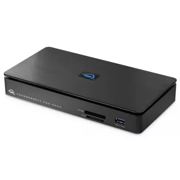 OWC Thunderbolt Pro Dock Kabelgebunden Thunderbolt 3 Schwarz 85W Stromversorgung 40 Gbit/s