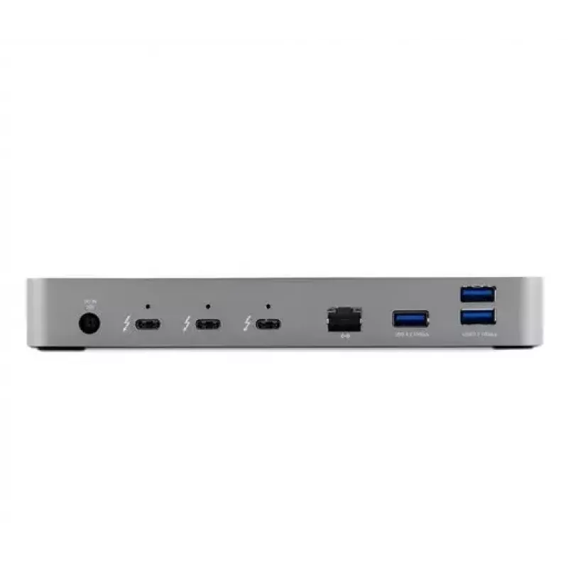OWC Thunderbolt 4 Wired Dock Schwarz Grau 3,5 mm Ethernet 1000 Mbit/s