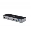 OWC Thunderbolt 4 Wired Dock Schwarz Grau 3,5 mm Ethernet 1000 Mbit/s