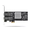 StarTech.com 2-Port GbE SFP Netzwerkkarte, PCIe 2.0 x1, Intel I350-AM2 2x 1GbE Controller, 1000BASE Kupfer/Glasfaser, Dual-Port Gigabit Ethernet NIC, Desktop/Server Backplanes - Windows und Linux kompatibel