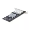 StarTech.com 4-Port GbE SFP-Netzwerkkarte, PCIe 2.0 x2 (x4, x8, x16 kompatibel), Intel I350-AM4 4x 1GbE-Controller, 1000BASE Kupfer/Glasfaser, Desktop/Server Quad-Port Gigabit Ethernet NIC - Windows & Linux