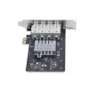 StarTech.com 4-Port GbE SFP-Netzwerkkarte, PCIe 2.0 x2 (x4, x8, x16 kompatibel), Intel I350-AM4 4x 1GbE-Controller, 1000BASE Kupfer/Glasfaser, Desktop/Server Quad-Port Gigabit Ethernet NIC - Windows & Linux