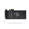StarTech.com 4-Port GbE SFP-Netzwerkkarte, PCIe 2.0 x2 (x4, x8, x16 kompatibel), Intel I350-AM4 4x 1GbE-Controller, 1000BASE Kupfer/Glasfaser, Desktop/Server Quad-Port Gigabit Ethernet NIC - Windows & Linux