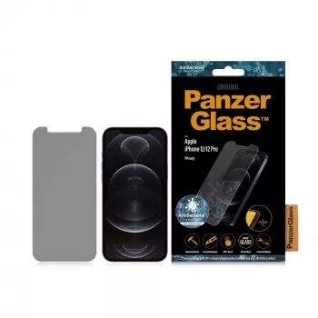 PanzerGlass ® Blickschutz-Displayschutz iPhone 12 | 12 Pro | Standard Fit
