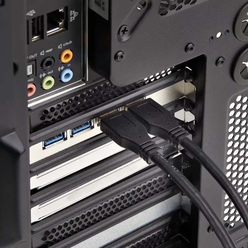StarTech.com 4-Port USB PCIe-Karte, USB 3.2 5 Gbit/s, PCI Express-Erweiterungskarte mit 4 unabhängigen USB-Controllern, 4 USB-A-Ports, Windows/macOS/Linux