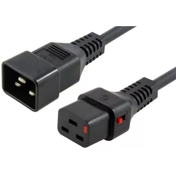 Microconnect PC1285 Stromkabel Schwarz 2 m C20-Kupplung C19-Kupplung