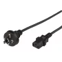 Microconnect PE010418AUSTRALIA Netzkabel Schwarz 1,8 m C13-Kupplung