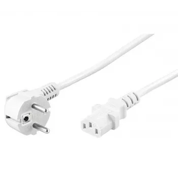 Microconnect PE010450W Stromkabel Weiß 5 m C13-Kupplung