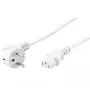 Microconnect PE010450W Stromkabel Weiß 5 m C13-Kupplung