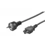 Microconnect PE010810S Netzkabel Schwarz 1 m CEE7/7 C5-Kupplung