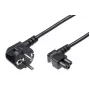 Microconnect PE010818A Stromkabel Schwarz 1,8 m C5-Kupplung
