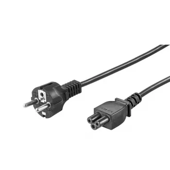Microconnect PE010818S Stromkabel Schwarz 1,8 m CEE7/7 C5-Kupplung