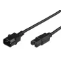Microconnect PE011400 Stromkabel Schwarz 2,5 m C14-Kupplung C15-Kupplung