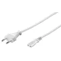 Microconnect PE030750W Stromkabel Weiß 5 m Eurostecker auf C7-Kupplung