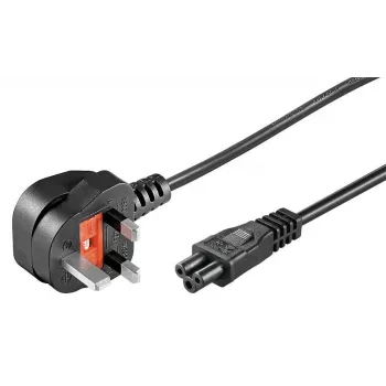 Microconnect PE090830 Stromkabel Schwarz 3 m Netzstecker Typ G C5-Kupplung