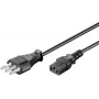 Microconnect PE100430 Stromkabel Schwarz 3 m C13-Kupplung