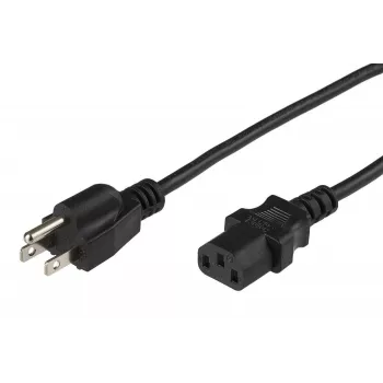 Microconnect PE110440SJT-IT Netzkabel Schwarz 4 m NEMA 5-15P C13 Kupplung