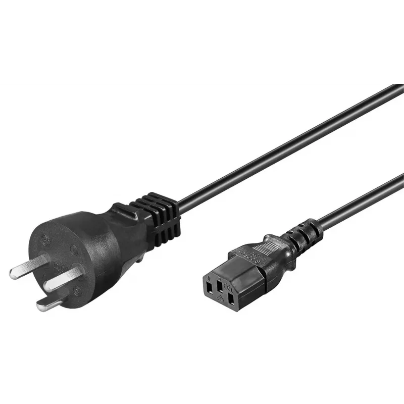 Microconnect PE120430 Stromkabel Schwarz 3 m C13-Kupplung