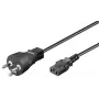 Microconnect PE120450R Stromkabel Schwarz 5 m C13-Kupplung