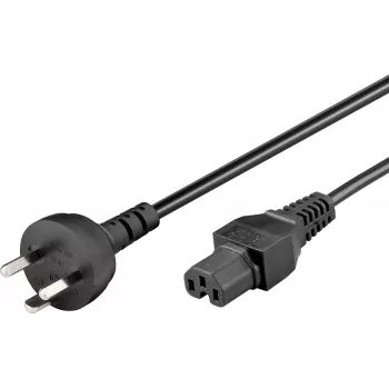 Microconnect PE130418 Netzkabel Schwarz 1,8 m C15-Kupplung