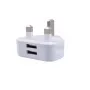 Microconnect PETRAVEL36 Netzstecker Weiß