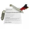 StarTech.com x4 PCI Express auf SFF-8643 Adapter für PCIe NVMe U.2 SSD