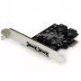 StarTech.com 2-Port PCI Express SATA 6 Gbit/s eSATA Controller-Karte – Dual-Port PCIe SATA III Karte – 2 Int/2 Ext