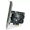 StarTech.com 2-Port PCI Express SATA 6 Gbit/s eSATA Controller-Karte – Dual-Port PCIe SATA III Karte – 2 Int/2 Ext