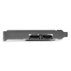 StarTech.com 2-Port PCI Express SATA 6 Gbit/s eSATA Controller-Karte – Dual-Port PCIe SATA III Karte – 2 Int/2 Ext