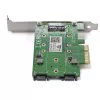 StarTech.com 3-Port M.2 SSD (NGFF) Adapterkarte – 1 x PCIe (NVMe) M.2, 2 x SATA III M.2 – PCIe 3.0