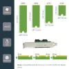StarTech.com 3-Port M.2 SSD (NGFF) Adapterkarte – 1 x PCIe (NVMe) M.2, 2 x SATA III M.2 – PCIe 3.0