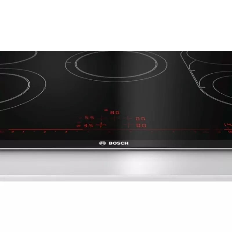 Bosch Serie 8 PKM875DP1D Kochfeld Schwarz, Edelstahl Einbau Keramikkochfeld 5 Zone(n)